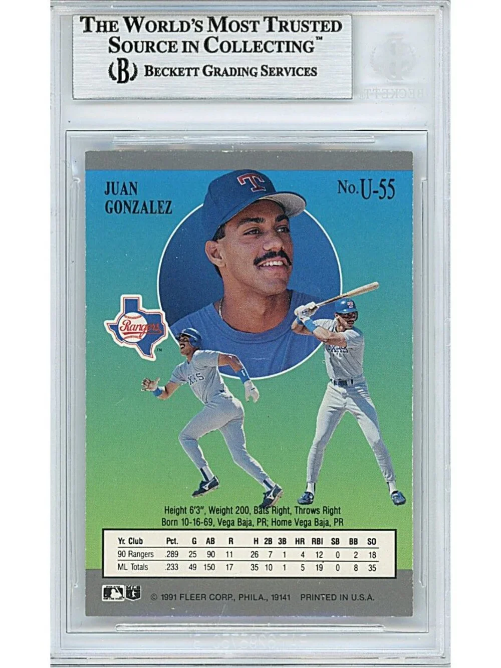 fleer texas rangers